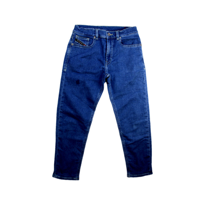 A Blue Jeans from Diesel in size 8Y for girl. (Front View)