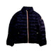 A Navy Puffer/Quilted Jackets from Moncler in size 8Y for neutral. (Front View)
