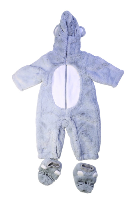 A Grey Onesies from Chickeeduck in size 6-12M for boy. (Front View)
