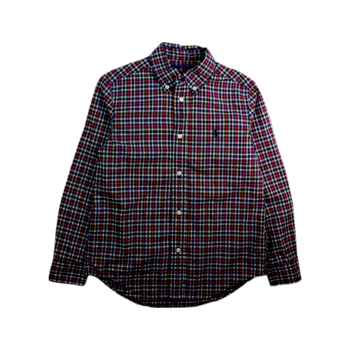 A Multicolour Long Sleeve Shirts from Ralph Lauren in size 7Y for boy. (Front View)