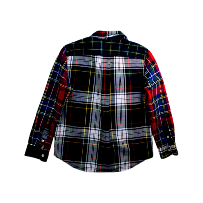 A Multicolour Long Sleeve Shirts from Polo Ralph Lauren in size 7Y for boy. (Back View)