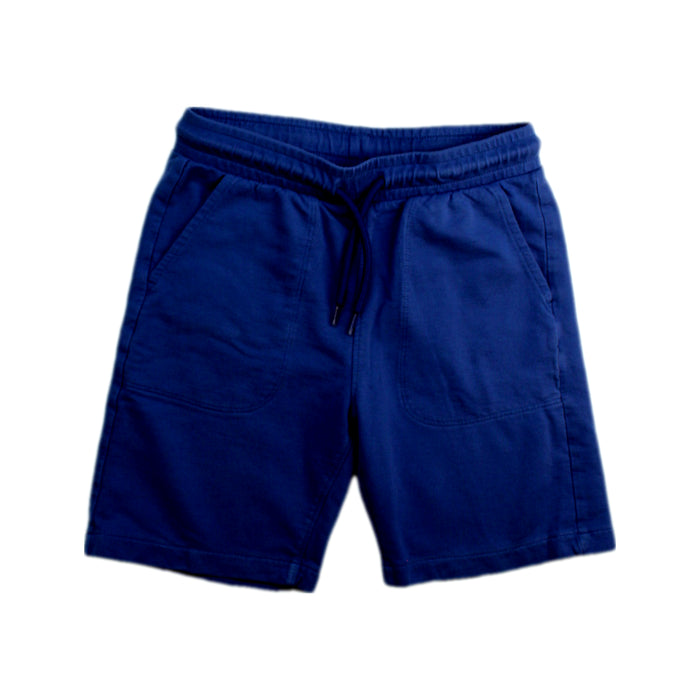 A Blue Shorts from Mayoral in size 8Y for boy. (Front View)