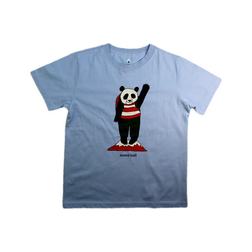 A Blue Short Sleeve T Shirts from Columbia in size 7Y for boy. (Front View)