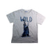 A White Short Sleeve T Shirts from Mayoral in size 8Y for boy. (Front View)