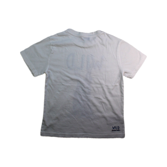 A White Short Sleeve T Shirts from Mayoral in size 8Y for boy. (Back View)