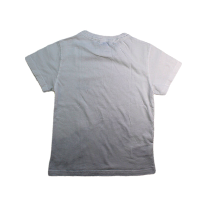 A White Short Sleeve T Shirts from Mayoral in size 8Y for boy. (Back View)