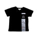 A Black Short Sleeve T Shirts from Bora Aksu in size 7Y for boy. (Front View)