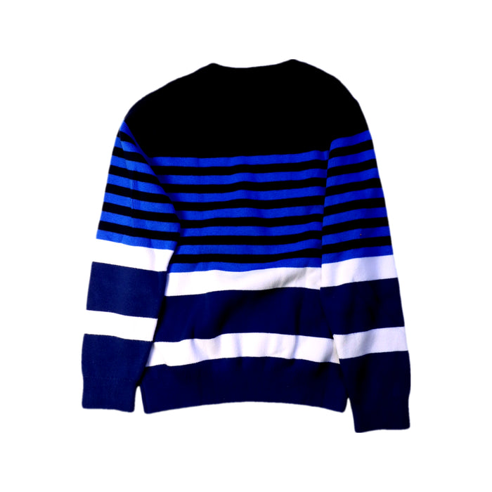 A Blue Crewneck Sweatshirts from Jacadi in size 6T for boy. (Back View)