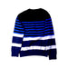 A Blue Crewneck Sweatshirts from Jacadi in size 6T for boy. (Back View)