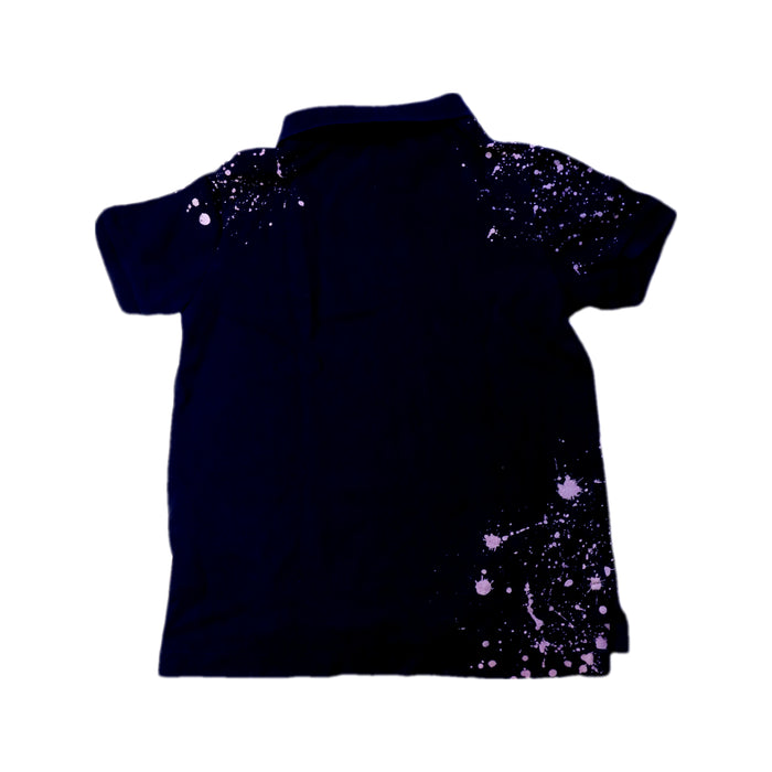 A Navy Short Sleeve Polos from Polo Ralph Lauren in size 4T for boy. (Back View)