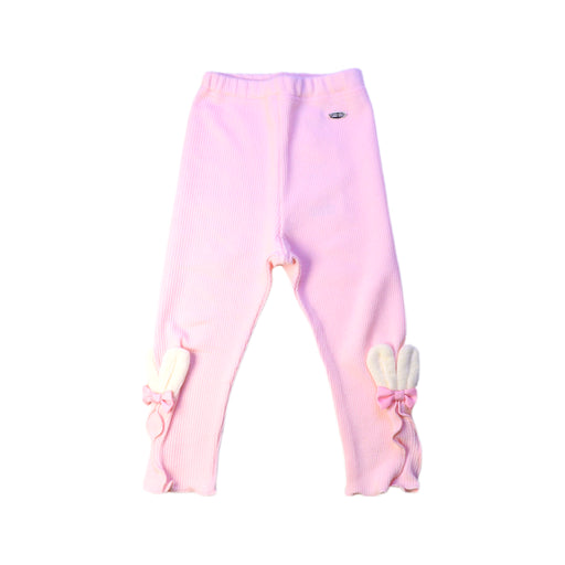 A Pink Leggings from Mezzo Piano in size 12-18M for girl. (Front View)