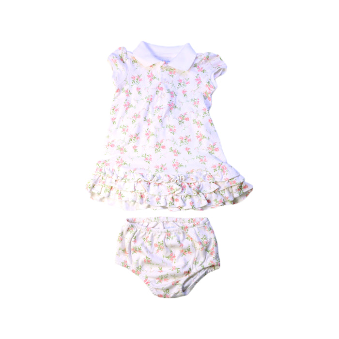 A Pink Skirt Sets from Ralph Lauren in size 6-12M for girl. (Front View)