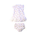 A Pink Skirt Sets from Ralph Lauren in size 6-12M for girl. (Back View)
