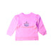 A Pink Crewneck Sweatshirts from Rachel Riley in size 6-12M for girl. (Front View)