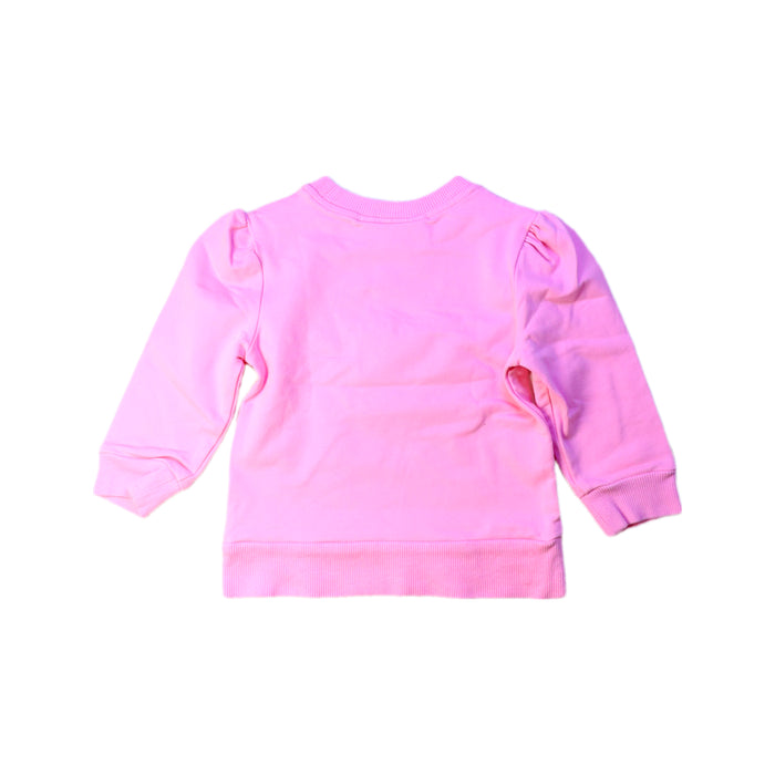 A Pink Crewneck Sweatshirts from Rachel Riley in size 6-12M for girl. (Back View)