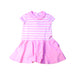 A Pink Short Sleeve Dresses from Ralph Lauren in size 12-18M for girl. (Front View)
