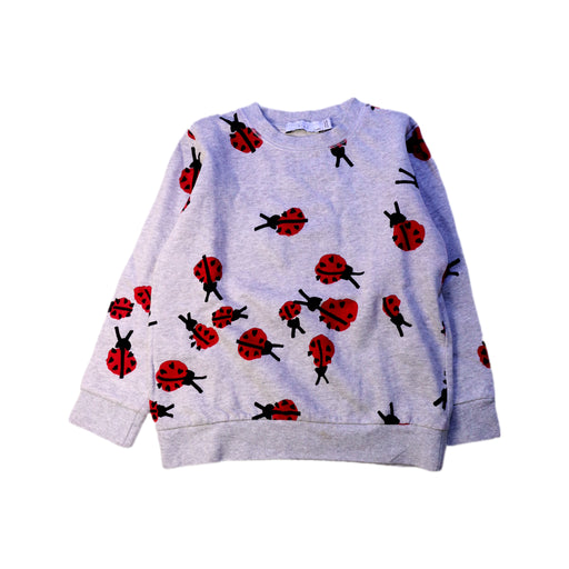 A Grey Crewneck Sweatshirts from Stella McCartney in size 5T for girl. (Front View)