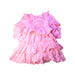 A Pink Long Sleeve Dresses from Gucci in size 6T for girl. (Front View)
