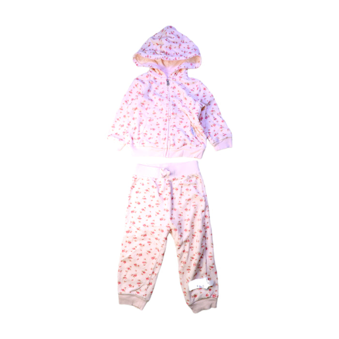 A Pink Pants Sets from Ralph Lauren in size 12-18M for girl. (Front View)