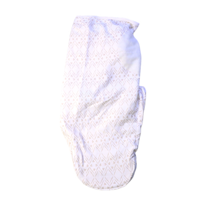A White Swaddles from Aden & Anais in size 0-3M for neutral. (Back View)