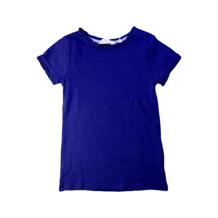 A Purple Short Sleeve Tops from Boden in size 8Y for girl. (Front View)