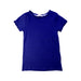 A Purple Short Sleeve Tops from Boden in size 8Y for girl. (Front View)