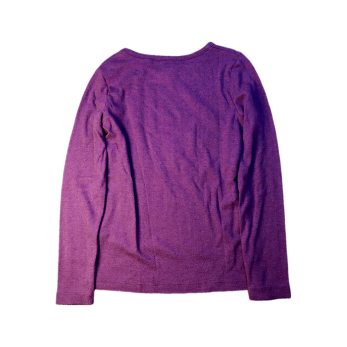 A Purple Long Sleeve Tops from Boden in size 8Y for girl. (Back View)
