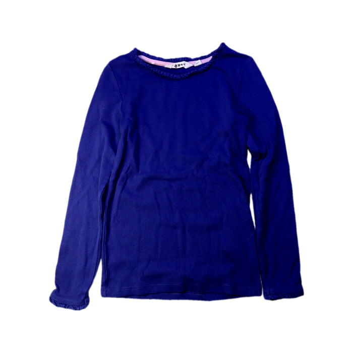 A Blue Long Sleeve Tops from Boden in size 8Y for girl. (Front View)
