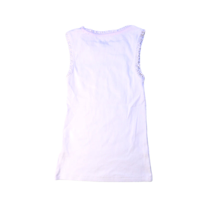 A White Sleeveless Tops from Boden in size 8Y for girl. (Back View)