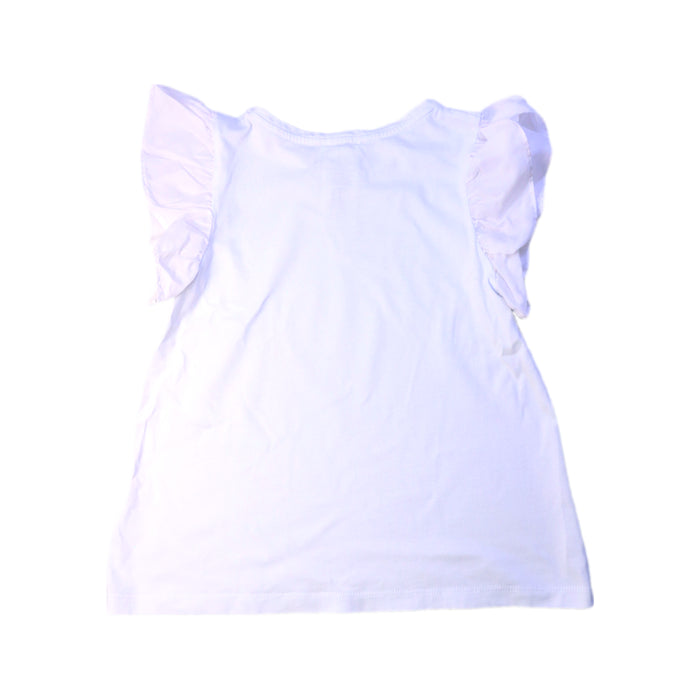 A White Sleeveless Tops from Jacadi in size 8Y for girl. (Back View)