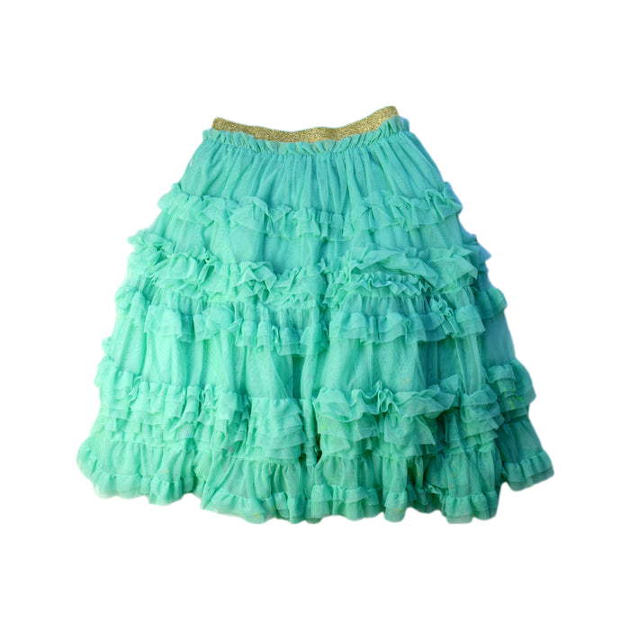 A Green Tulle Skirts from Boden in size 6T for girl. (Front View)