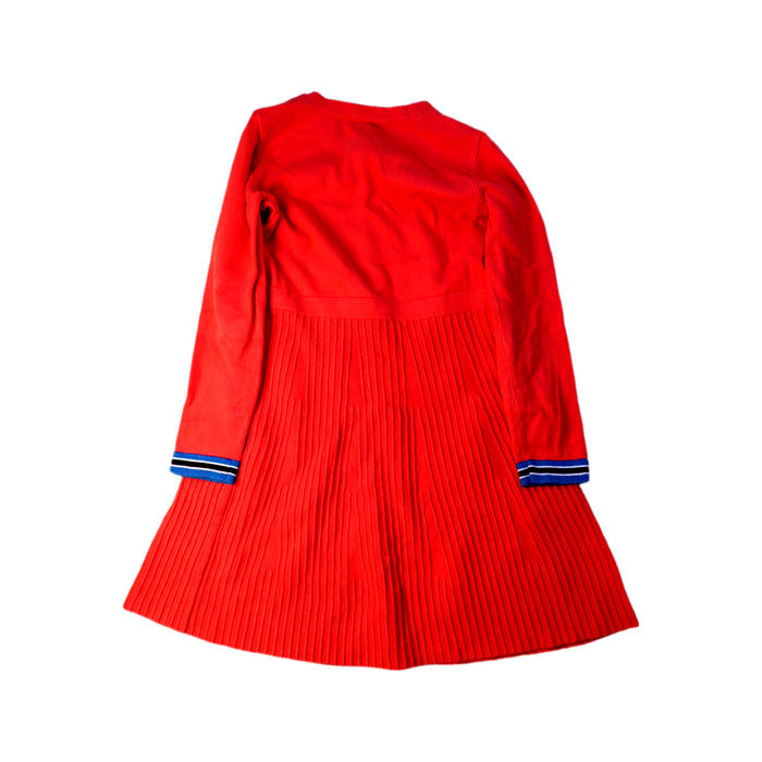 A Red Long Sleeve Dresses from Jacadi in size 8Y for girl. (Back View)