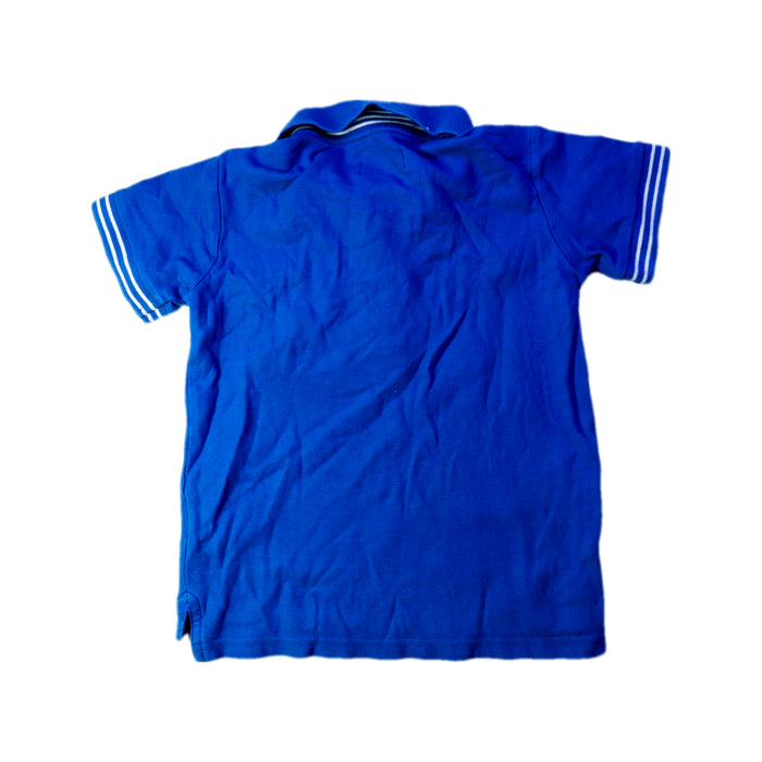 A Blue Short Sleeve Polos from Penguin by Munsingwear in size 5T for boy. (Back View)