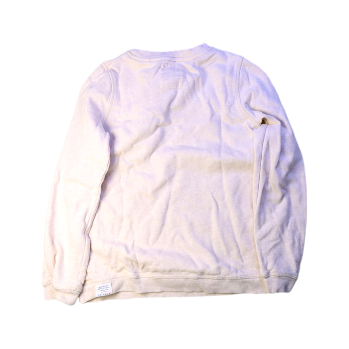 A White Long Sleeve Tops from FatFace in size 8Y for girl. (Back View)