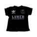 A Black Short Sleeve T Shirts from Adidas in size 2T for boy. (Front View)