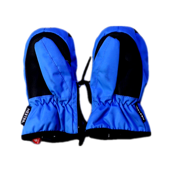A Navy Gloves & Mittens from Hestra in size 6-12M for boy. (Back View)