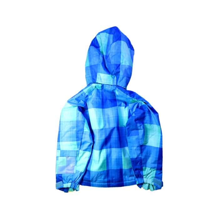 A Blue Ski Jackets from Descente in size 8Y for neutral. (Back View)