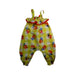 A Yellow Sleeveless Rompers from Joules in size 12-18M for girl. (Front View)