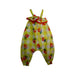 A Yellow Sleeveless Rompers from Joules in size 12-18M for girl. (Back View)