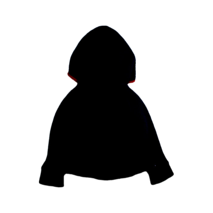 A Black Hooded Sweatshirts from Patagonia in size 2T for neutral. (Back View)