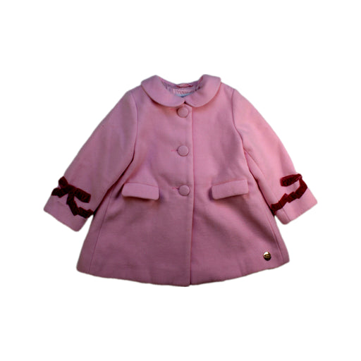 A Pink Coats from I Pinco Pallino in size 6-12M for girl. (Front View)