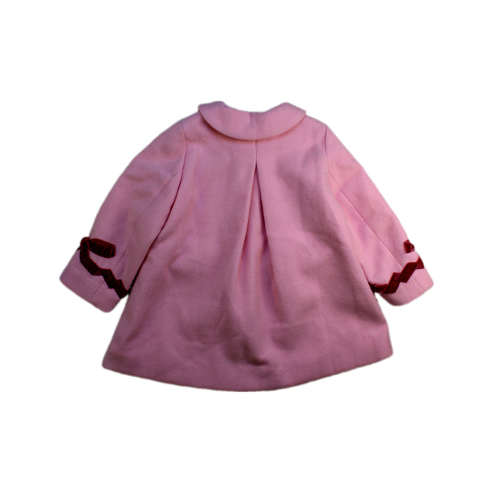 A Pink Coats from I Pinco Pallino in size 6-12M for girl. (Back View)