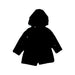 A Black Coats from Petit Bateau in size 2T for girl. (Back View)
