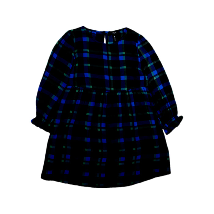 A Black Long Sleeve Dresses from Aqua in size 7Y for girl. (Front View)