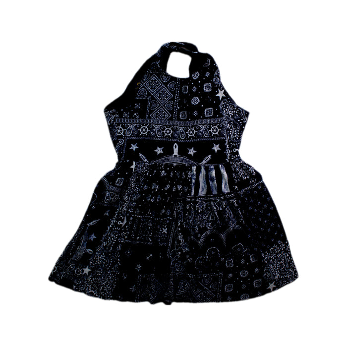 A Black Sleeveless Dresses from Polo Ralph Lauren in size 4T for girl. (Front View)