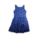 A Blue Sleeveless Dresses from Polo Ralph Lauren in size 8Y for girl. (Front View)