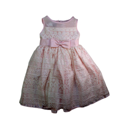 A Pink Sleeveless Dresses from My Princess Wear in size 6T for girl. (Front View)