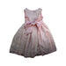A Pink Sleeveless Dresses from My Princess Wear in size 6T for girl. (Back View)