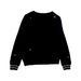 A Black Crewneck Sweatshirts from Polo Ralph Lauren in size 8Y for girl. (Back View)