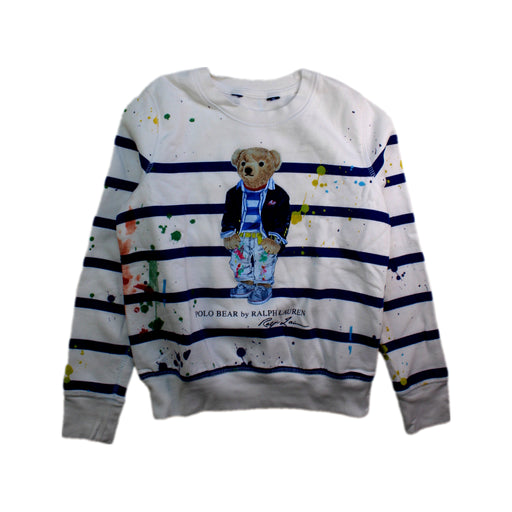 A Multicolour Crewneck Sweatshirts from Polo Ralph Lauren in size 8Y for boy. (Front View)